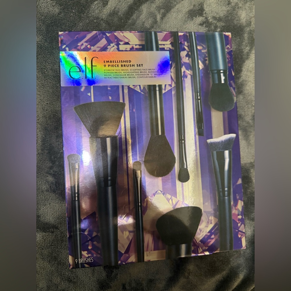 e.l.f. 9 Piece Brush Set